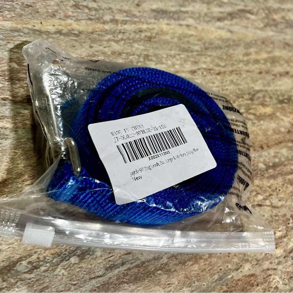 New Joytale 5 FT navy blue dog leash